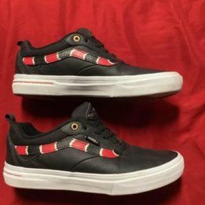 Vans Pro Coral Snake Leather Sneakers  - Size: 7